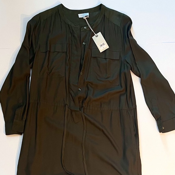Lucky Brand Dresses & Skirts - Olive Green Lucky Brand Shirt Dress - NWT